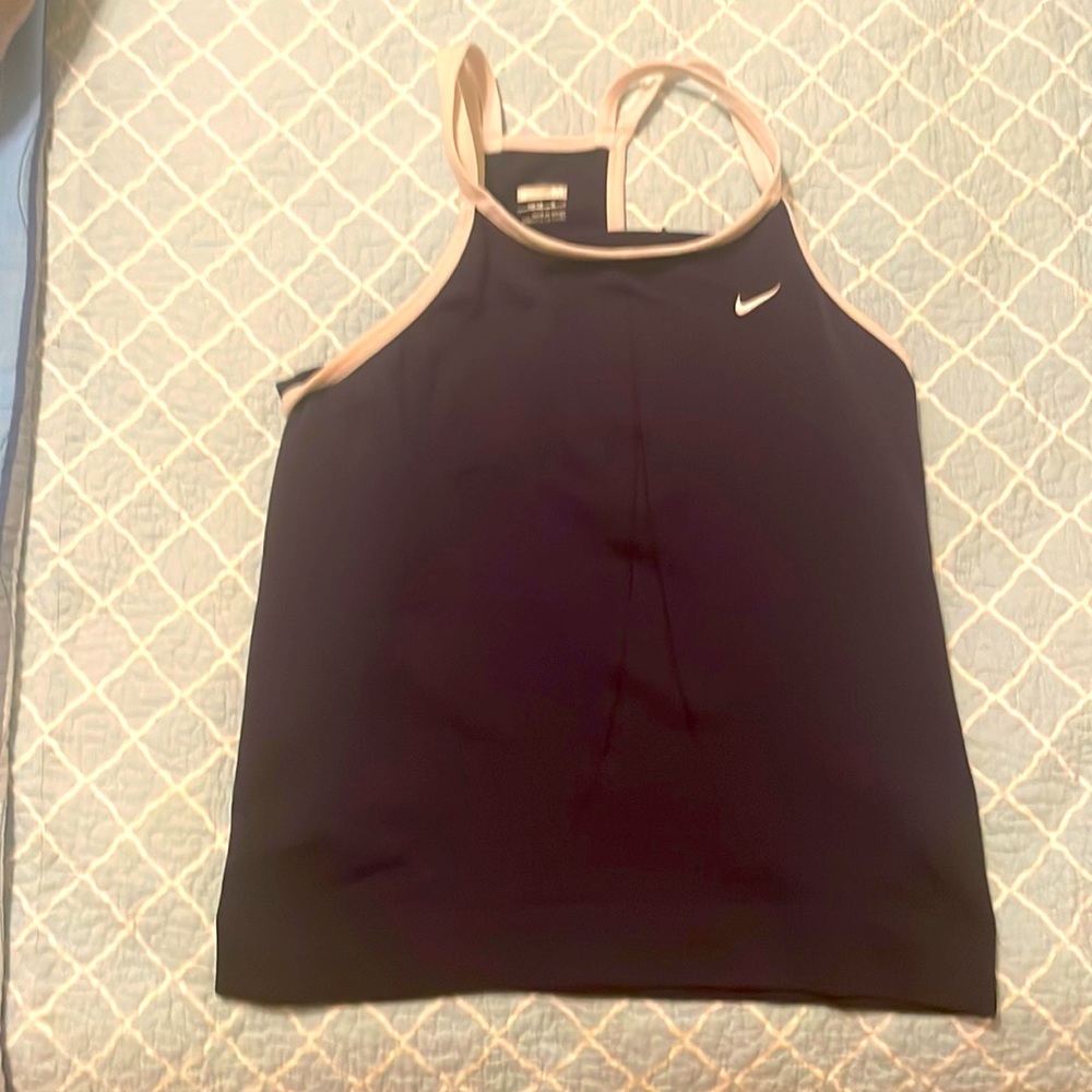 Black work out top